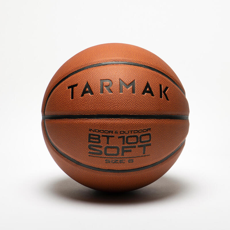 Basketbal voor dames, jongens en meisjes vanaf 11 jaar BT100 M6 oranje.