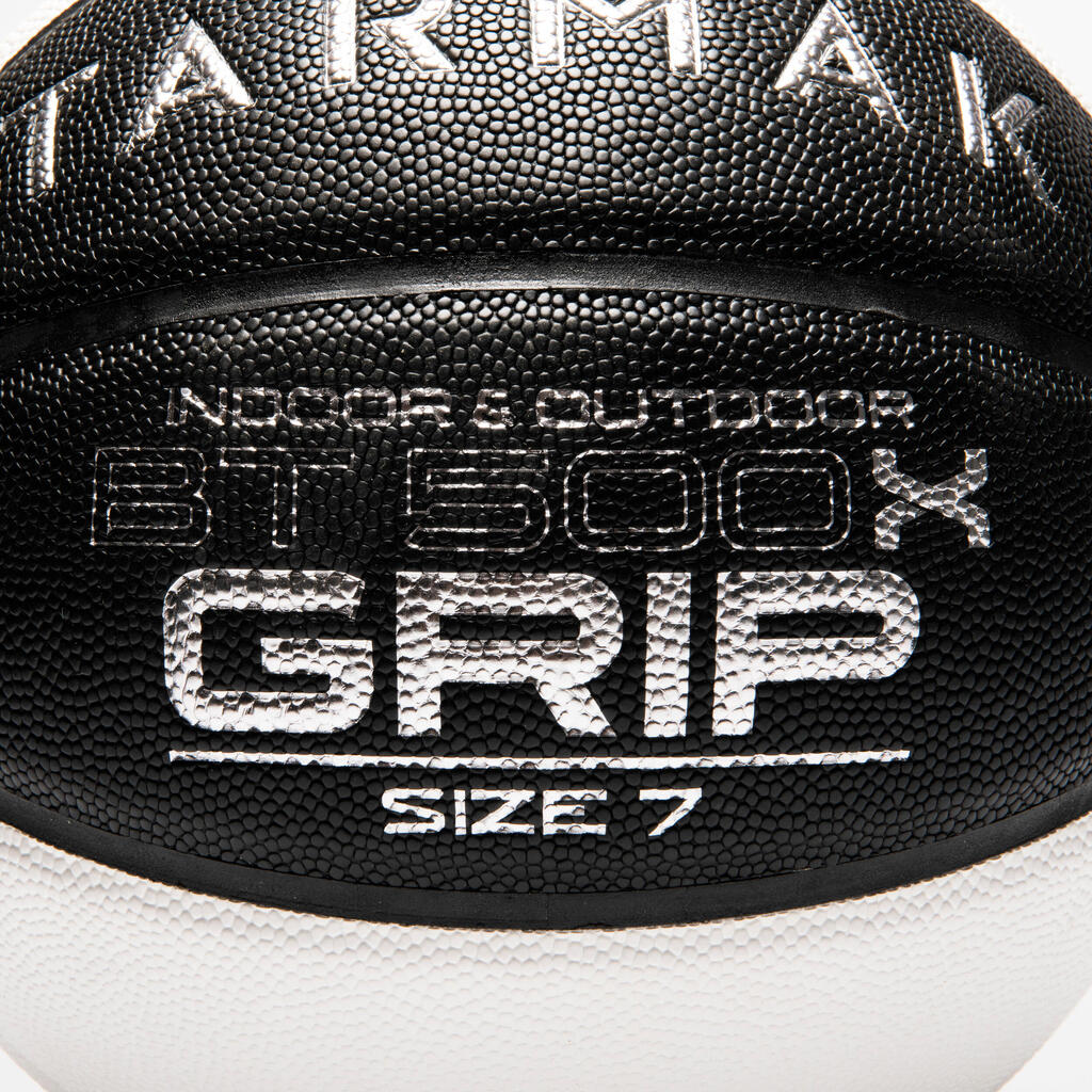 Μπάλα BT500X GRIP Μέγεθος 7 - Μαύρο, Γκρι, Λευκό