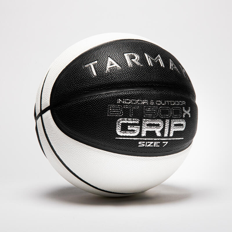 Balón Baloncesto Tarmak BT500 Grip Talla 7 Negro