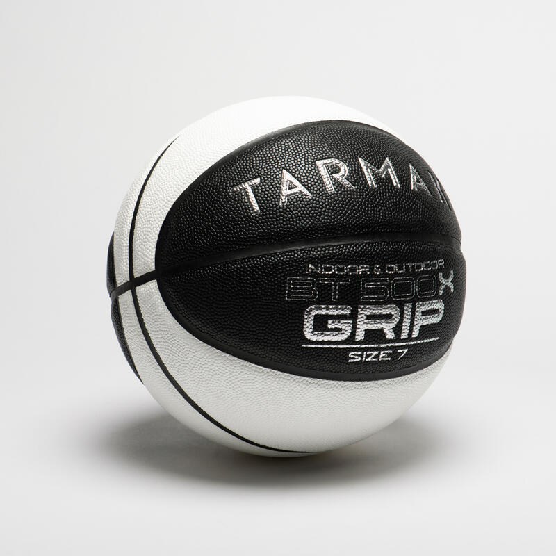 Balón Baloncesto Tarmak BT500 Grip Talla 7 Negro