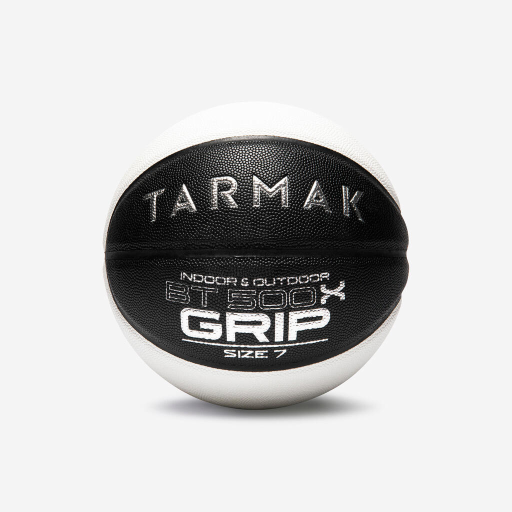 Basketball BT500X Grip Gr.7 schwarz/grau