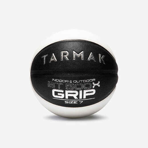
      Krepšinio kamuolys „BT500X GRIP“, 7 dydžio, juodas, pilkas, baltas
  