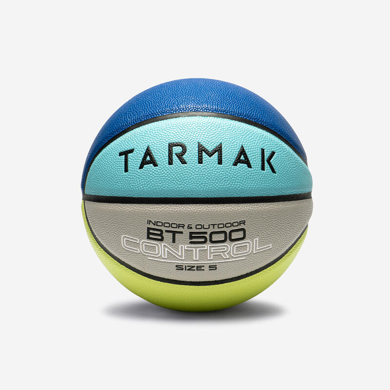 TARMAK Basketbol Topu - 5 Numara - Gri / Sarı - BT500 QB7899 TARMAK Basketbol Topu - 5 Numara - Gri / Sarı - BT500 QB7899