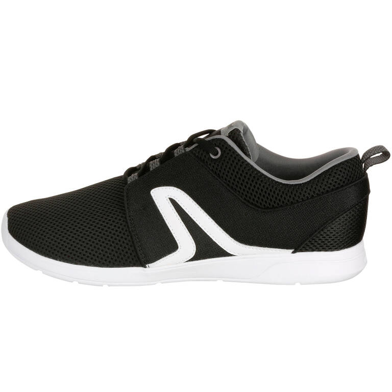 Men Walking Shoes Soft 140 - Black/White