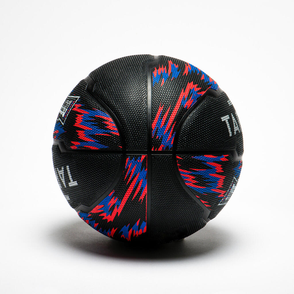 BALÓN DE BÁSQUETBOL TALLA 7 - R500 VIOLETA NEGRO