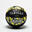Basketbalový míč R500 velikost 5 černo-šedo-žlutý