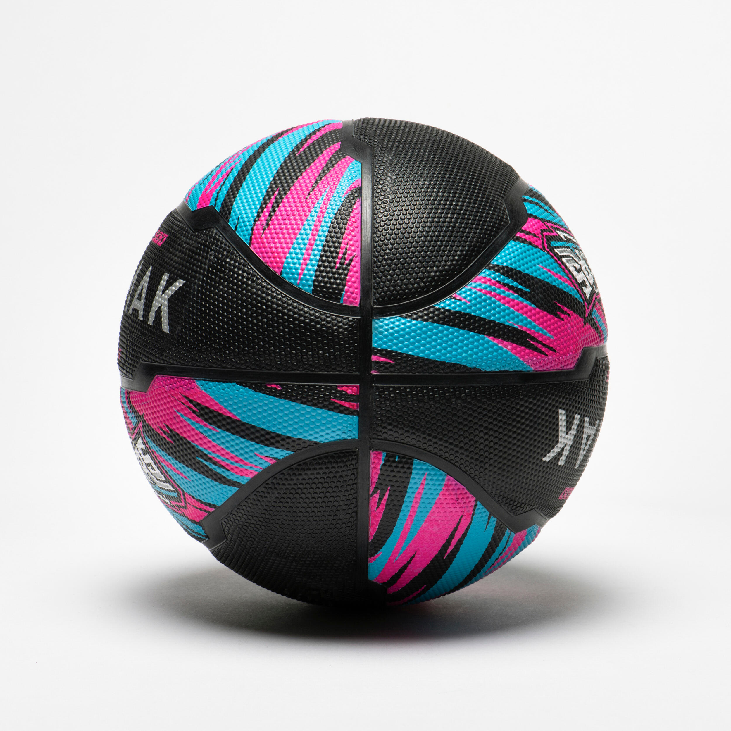 Size 6 Basketball R500 - Pink/Turquoise/Black