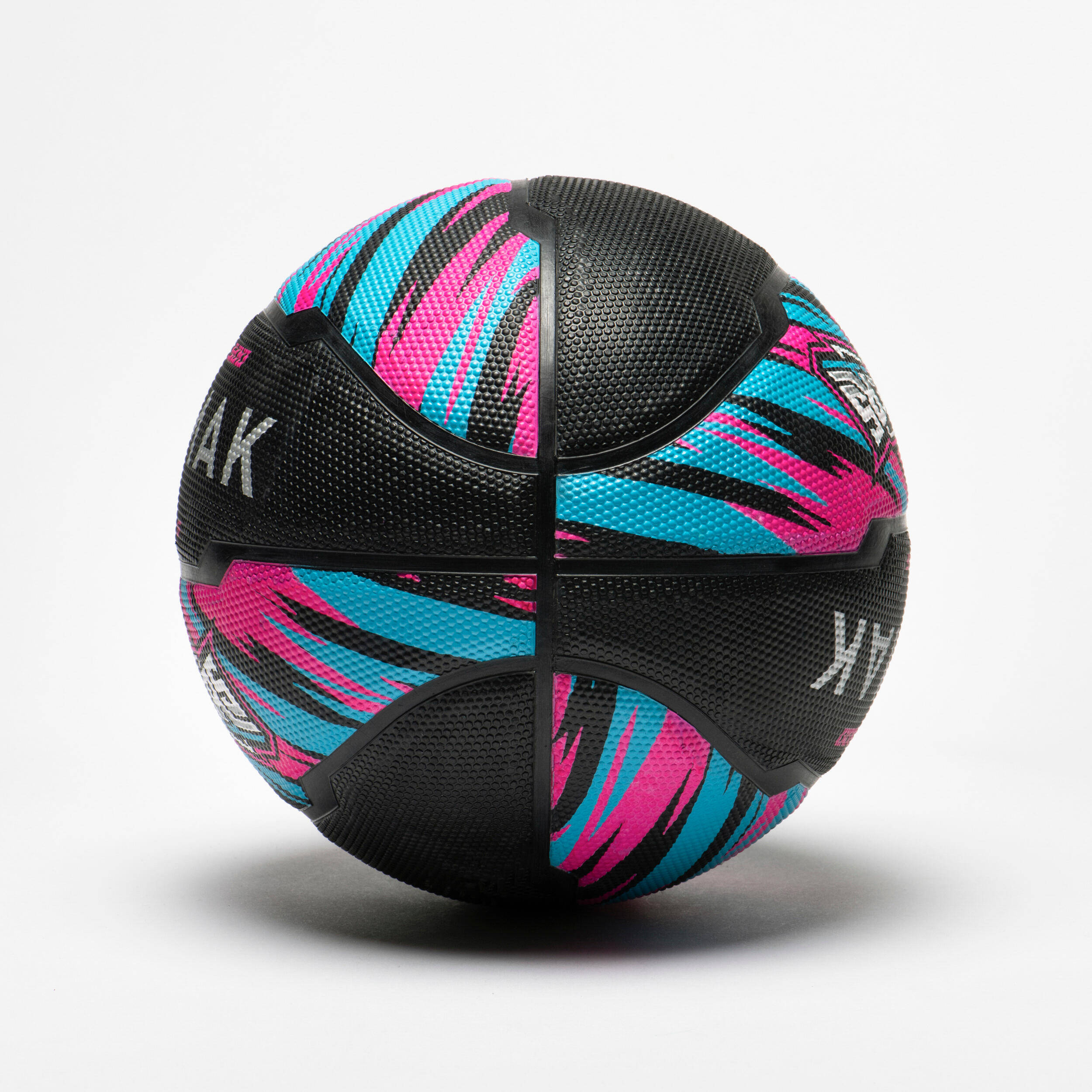 Size 6 Basketball R500 - Pink/Turquoise/Black -  5