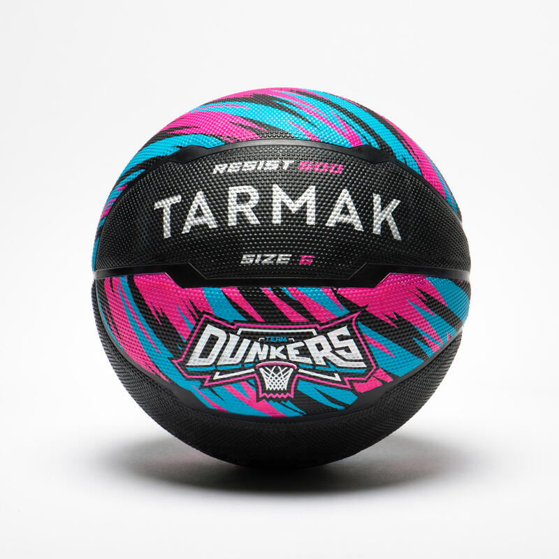 Ballon de basketball taille 6 - R500 noir rose - Maroc, achat en ligne