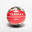 Mini pallone basket K 100 taglia 1 rosso-grigio