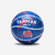 Ballon de basketball taille 4 Enfant - K500 bleu orange