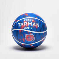 Krepšinio kamuolys „K500 Light“, 4 dydžio, raudonas, mėlynas