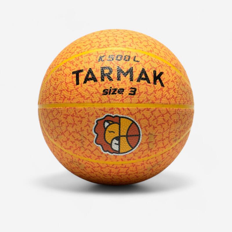 Ballon de basketball taille 3 Enfant - K500 Light jaune