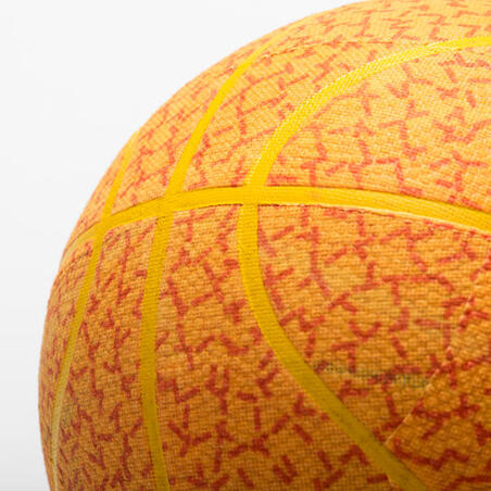 Ballon de basketball taille 3 Enfant - K500 Light jaune