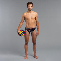 Maillot de bain slip water polo homme shark noir