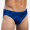 MEN’S WATER POLO SWIMMING BRIEFS CAMO BLUE