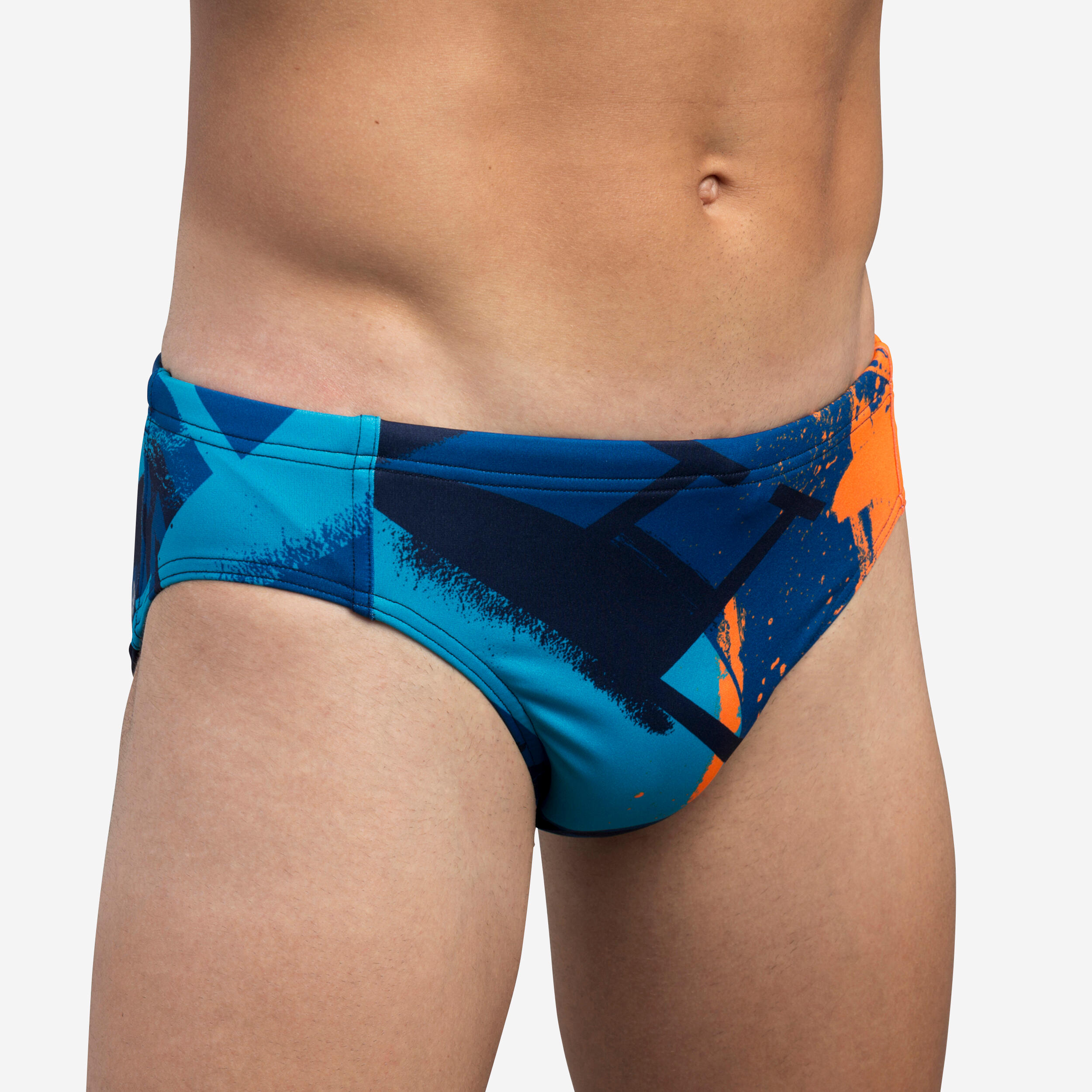 COSTUME DA BAGNO SLIP PALLANUOTO UOMO STREET BLU