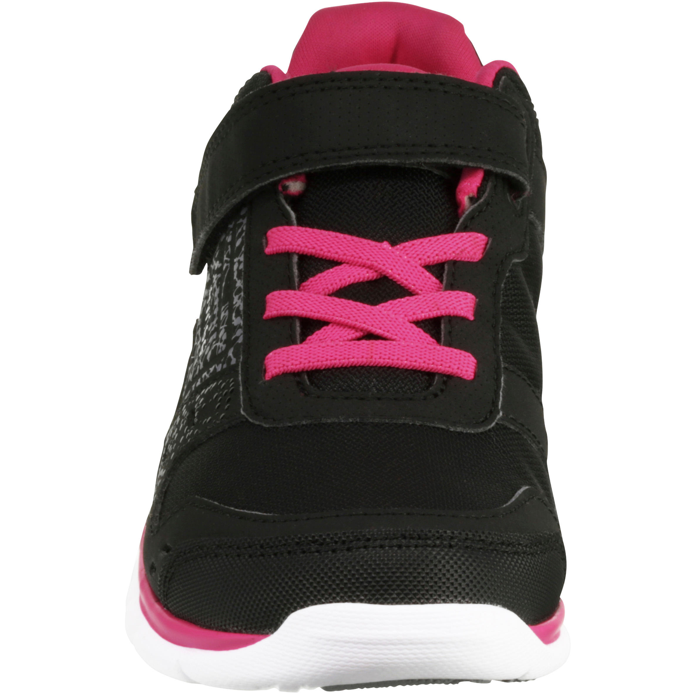 Actireo Children's Fitness Walking Shoes - Black/Pink 4/15