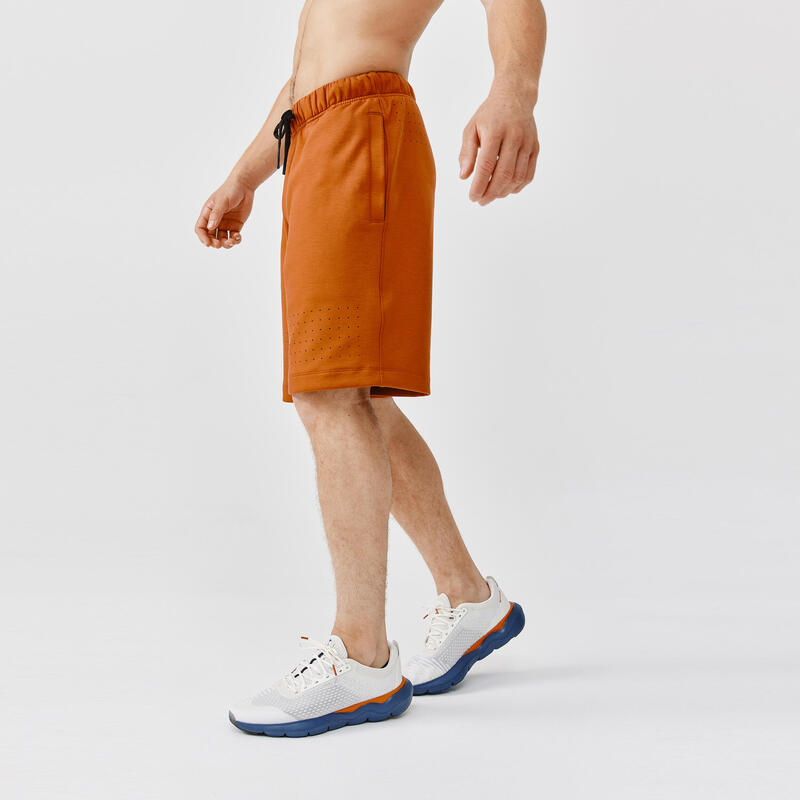 Men's Running Breathable Shorts Soft - terra cotta