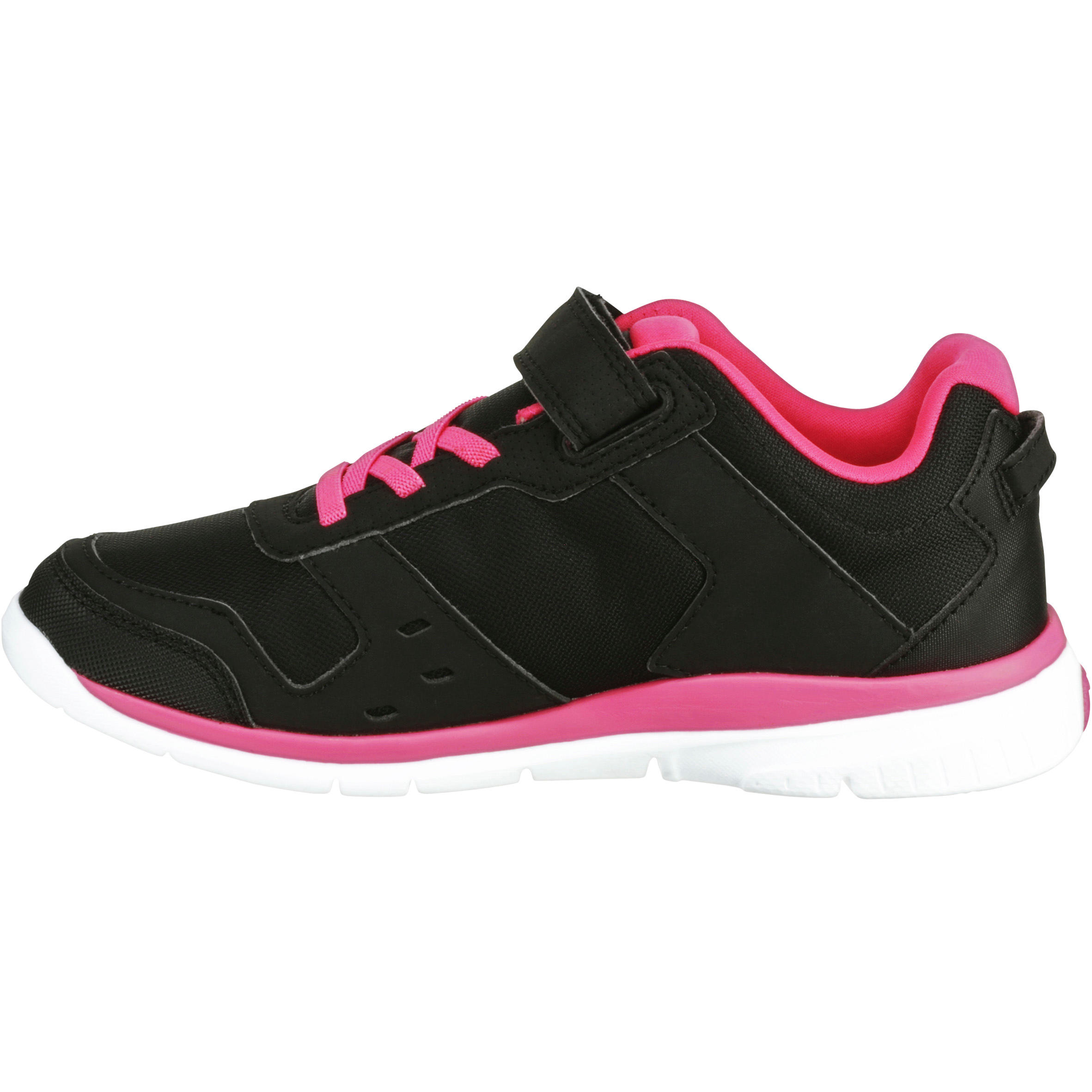 Actireo Children's Fitness Walking Shoes - Black/Pink 3/15