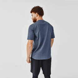 Men's Breathable T-Shirt Soft - grey blue