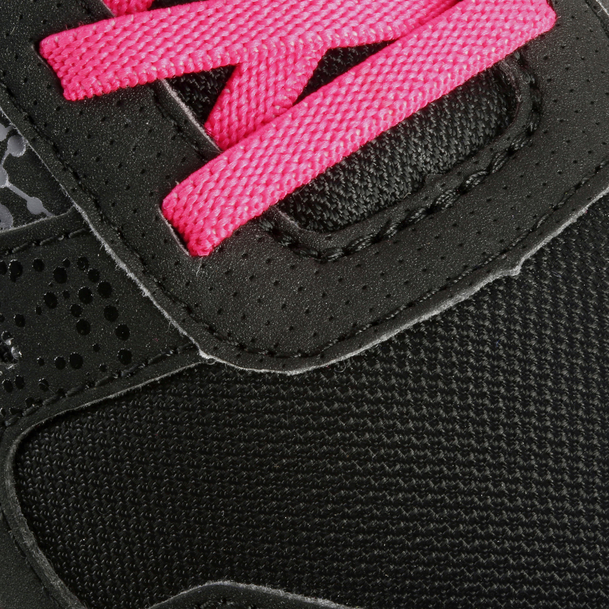 Actireo Children's Fitness Walking Shoes - Black/Pink 11/15