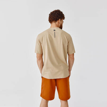 Men's Breathable T-Shirt Soft - beige