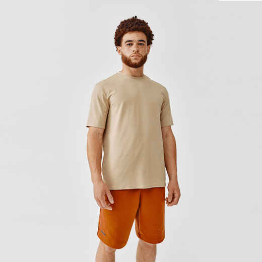 
      Men's Breathable T-Shirt Soft - beige
  