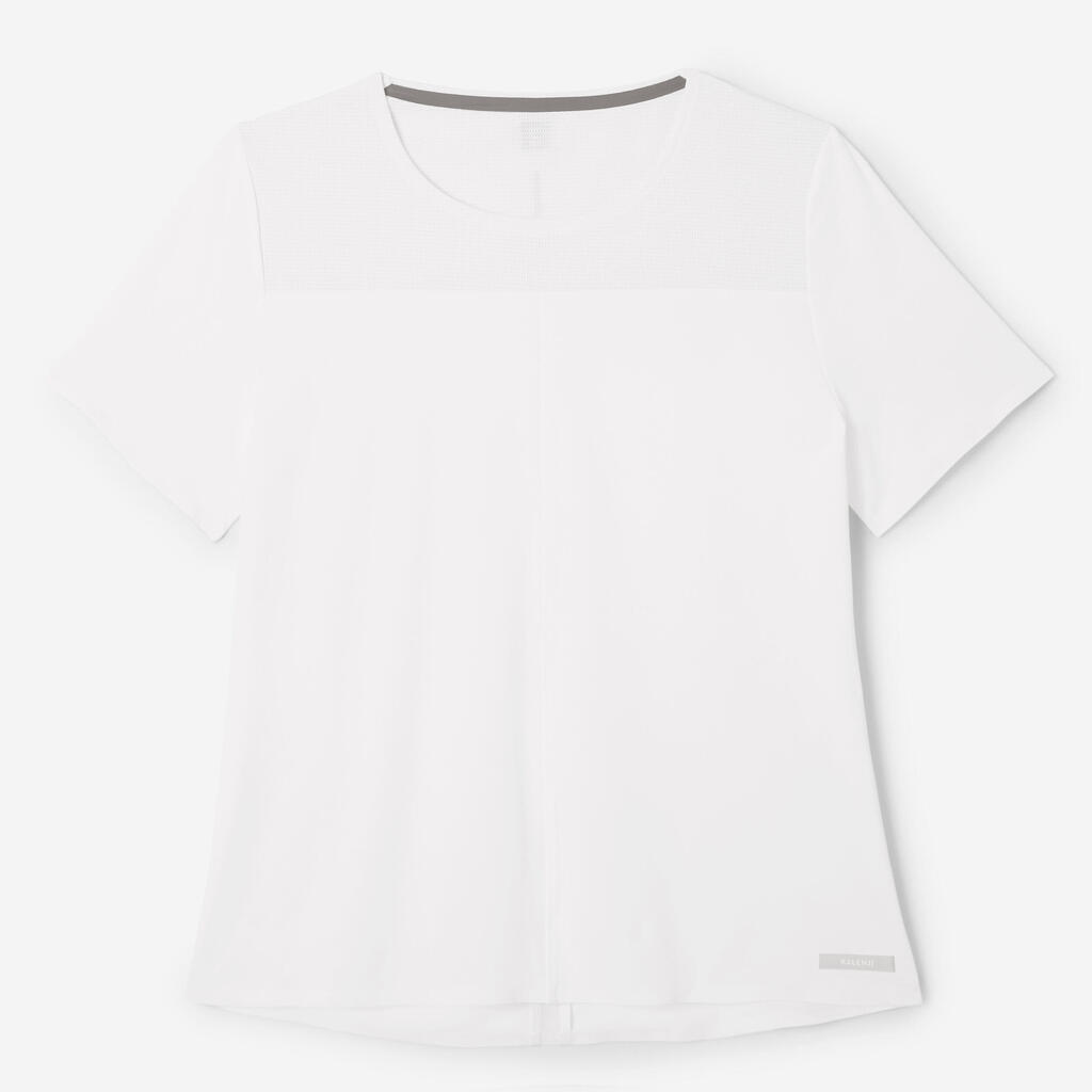 Dámske priedušné bežecké tričko Dry+ Breath biele