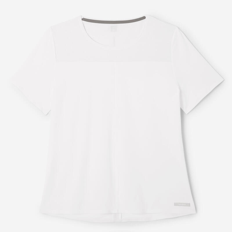 T-shirt respirant running femme - Dry+ Breath blanc