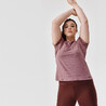 Women Running Breathable T-Shirt Soft- purple