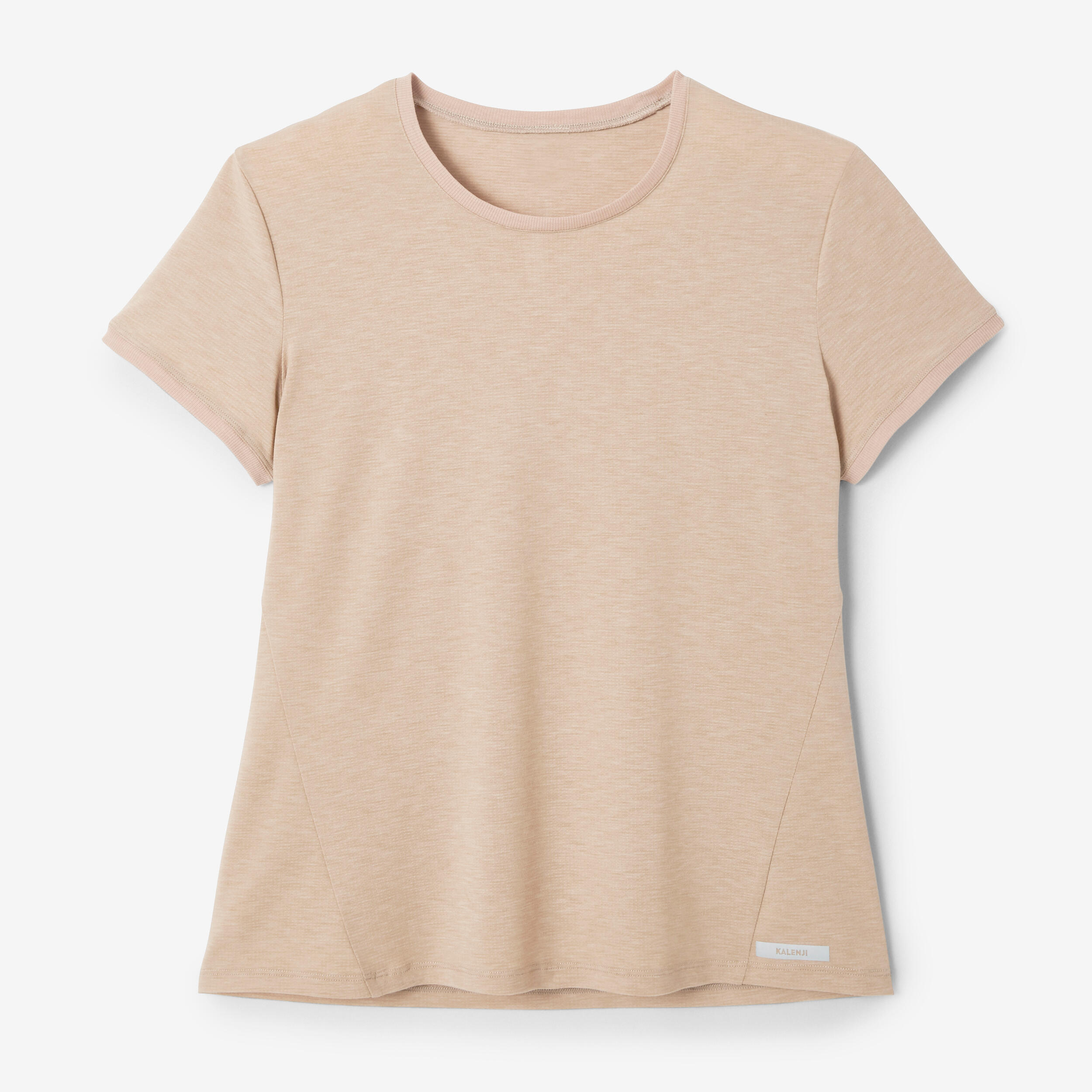 Women's Soft Breathable Running T-Shirt - beige 7/7