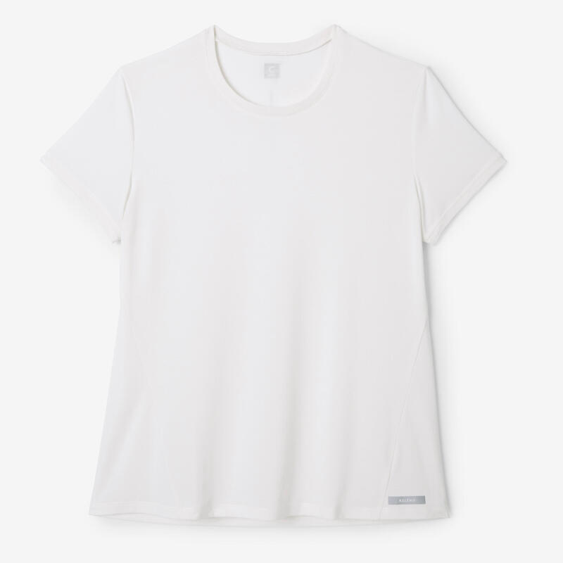 T-shirt running doux et respirant femme - Soft blanc