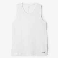 Camiseta transpirable running mujer - Soft blanco 