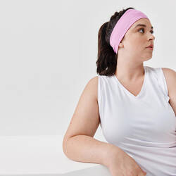 Men Women's KIPRUN running headband - pink