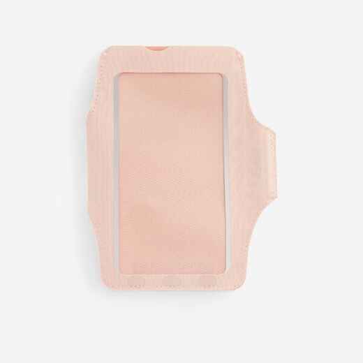 
      Brassard running smartphone grand téléphone Homme Femme - KIPRUN rose
  