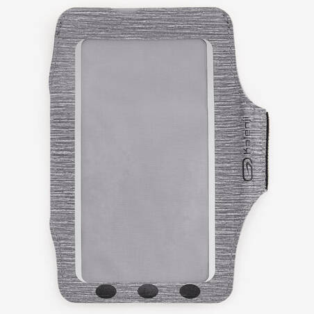 BIG SMARTPHONE RUNNING ARMBAND - GREY