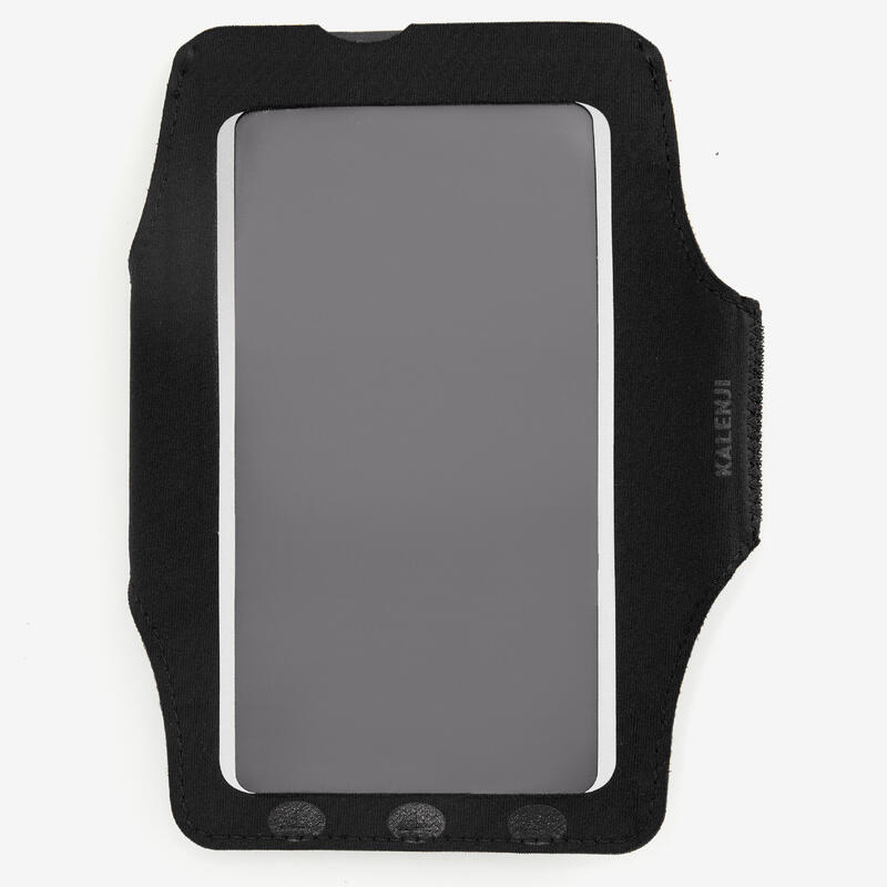 Porta-smartphone grande running nero