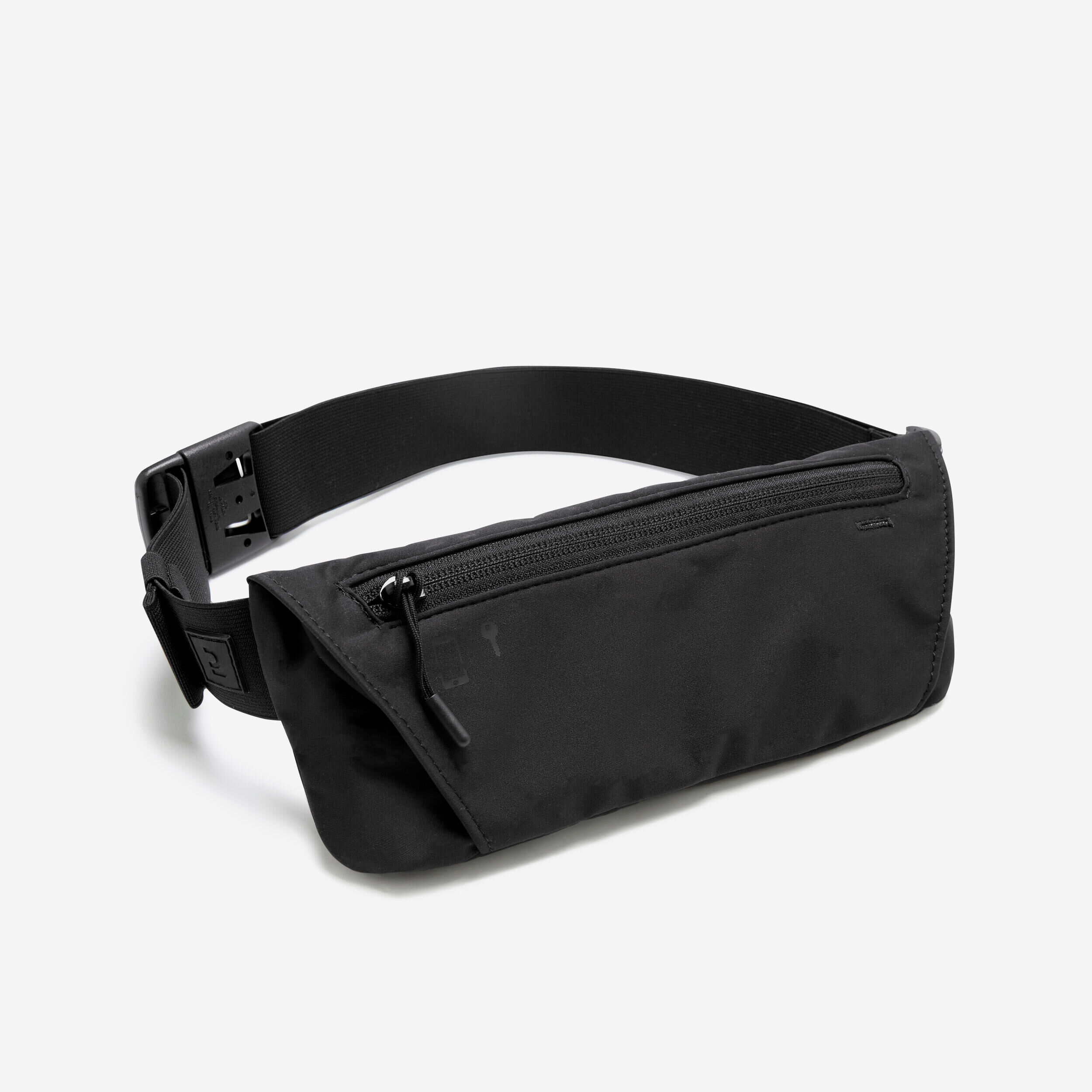 KIPRUN BASIC RUNNING BELT FOR PHONE - BLACK