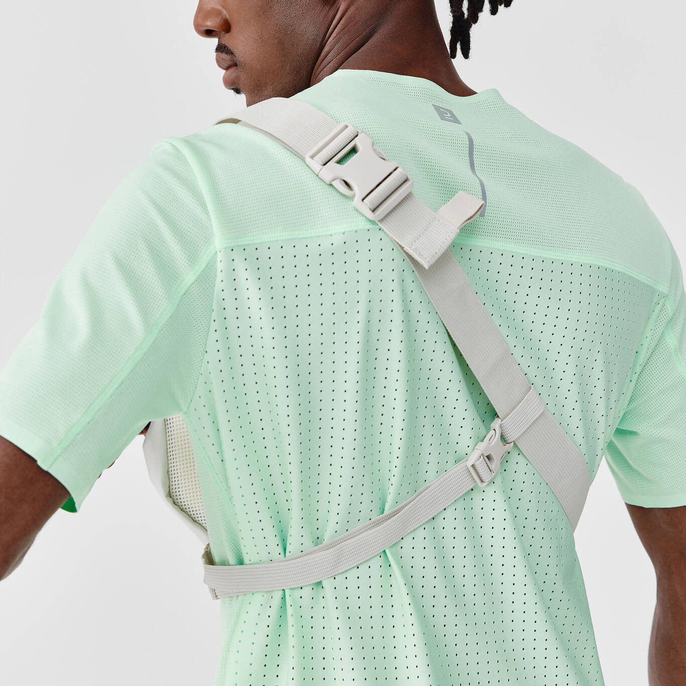 ACTIV MBLTY MESSENGER RUNNING SHOULDER BAG BEIGE Decathlon