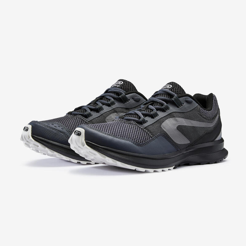 RUN ACTIVE GRIP MEN'S RUNNING SHOE - GREY/BLACK