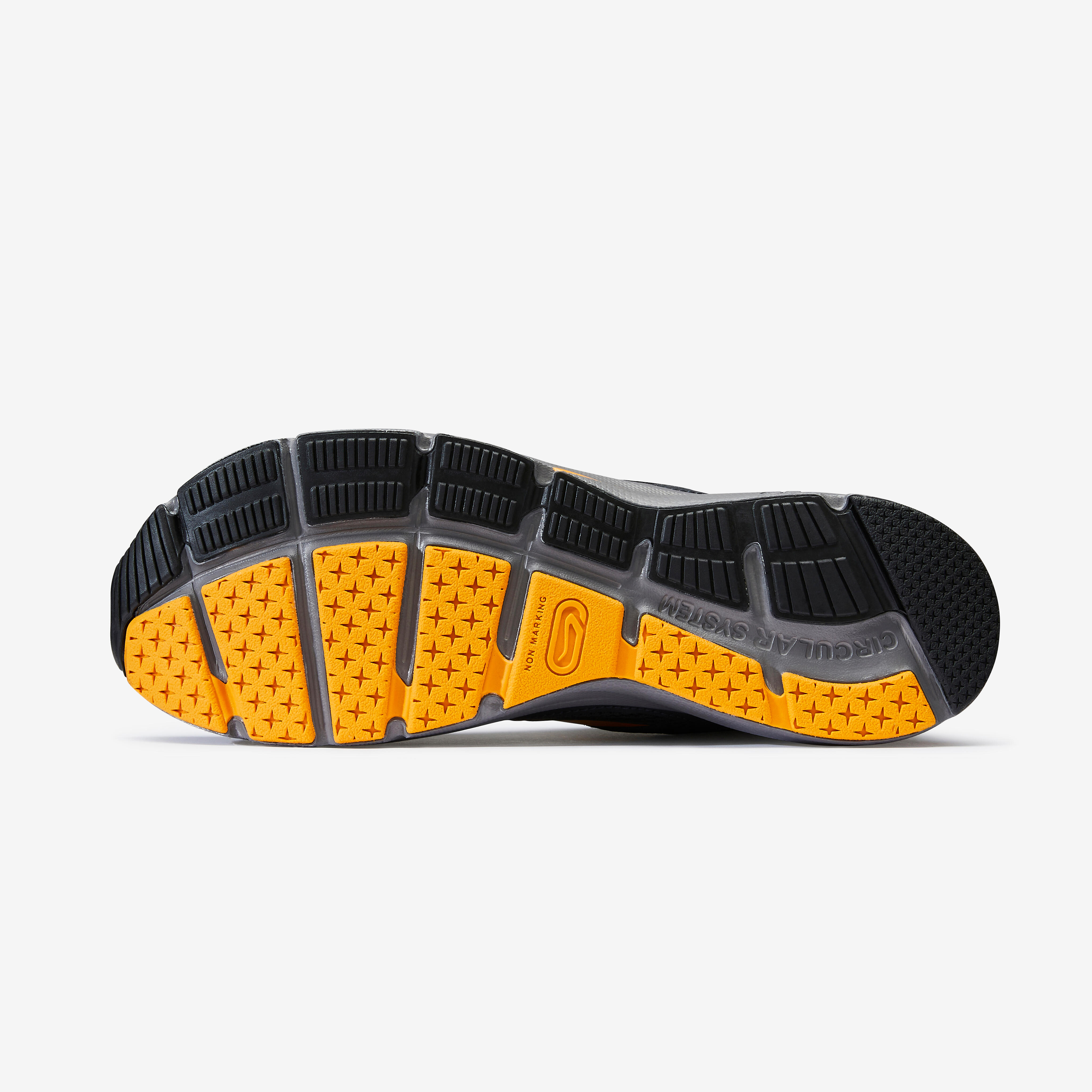 Tenis Running Hombre RUN ACTIVE H NG/NJ Negro/Naranja - Decathlon