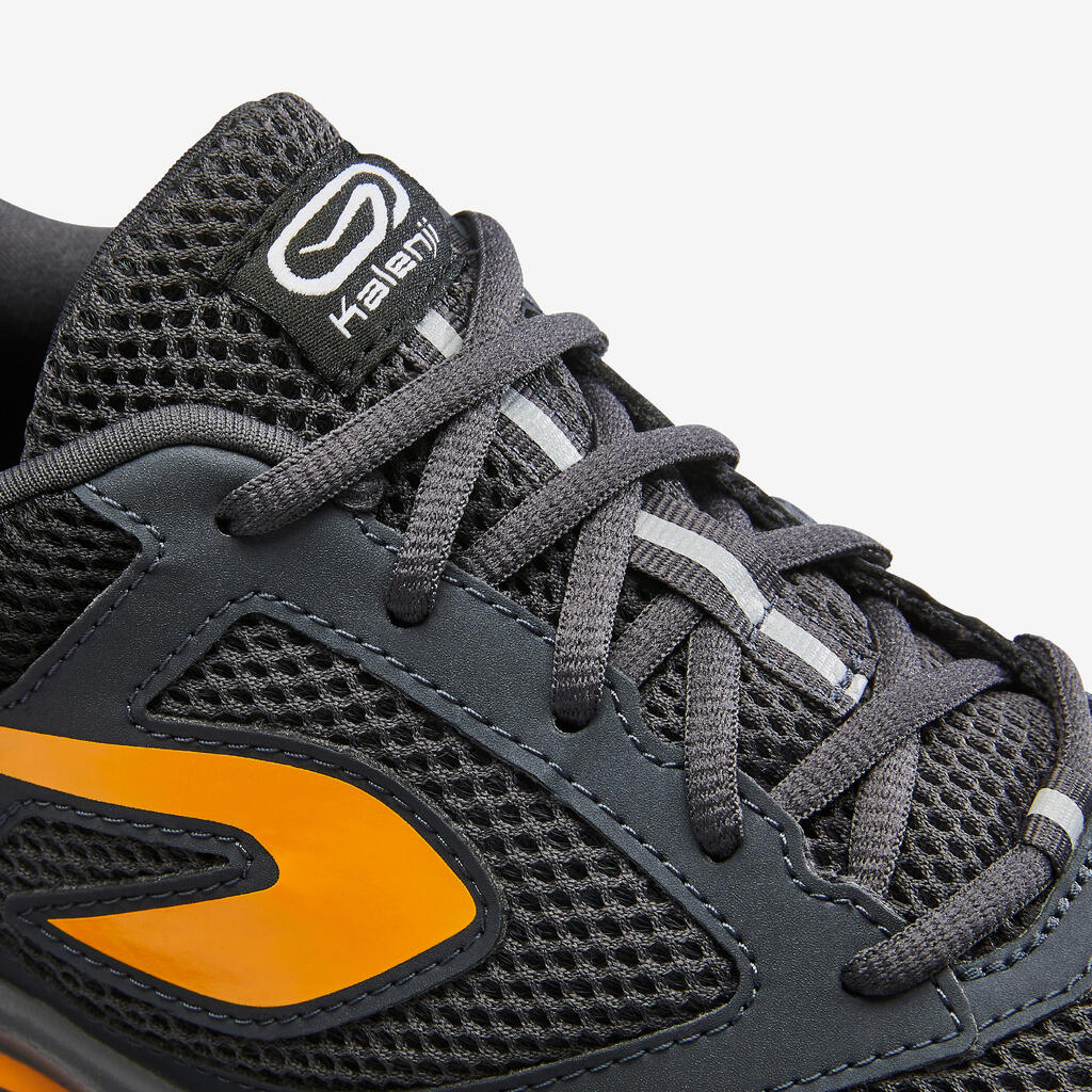 MEN'S RUNNING SHOES - BLACK/ORANGE