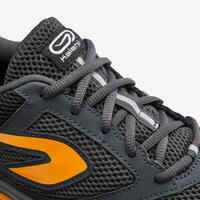 RUN ACTIVE MEN'S RUNNING SHOES - BLACK/ORANGE