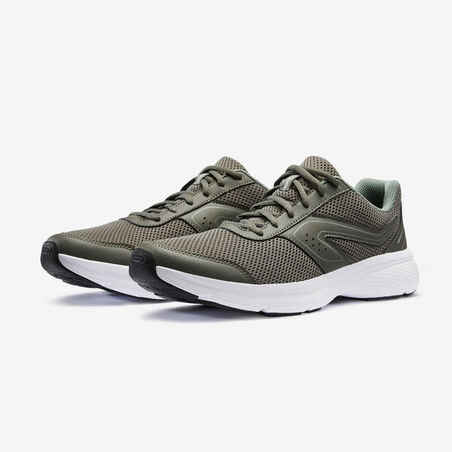 RUN CUSHION MEN'S RUNNING SHOES-KHAKI