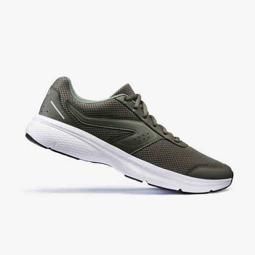 
      RUN CUSHION MEN'S RUNNING SHOES-KHAKI
  