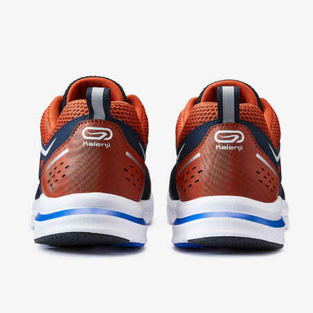 RUN ACTIVE MEN'S RUNNING SHOES - NAVY/RED