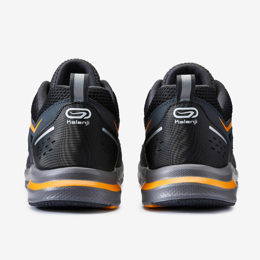 MEN'S RUNNING SHOES - BLACK/ORANGE