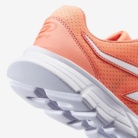 Kalenji Run 100 Women's Running Shoes - Pastel Coral