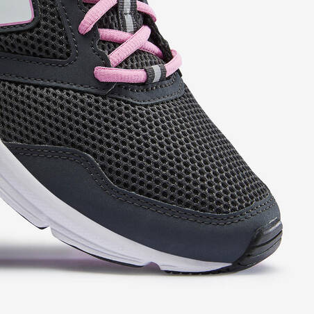 Kalenji Run Active Women's Running Shoes - Black/Pink